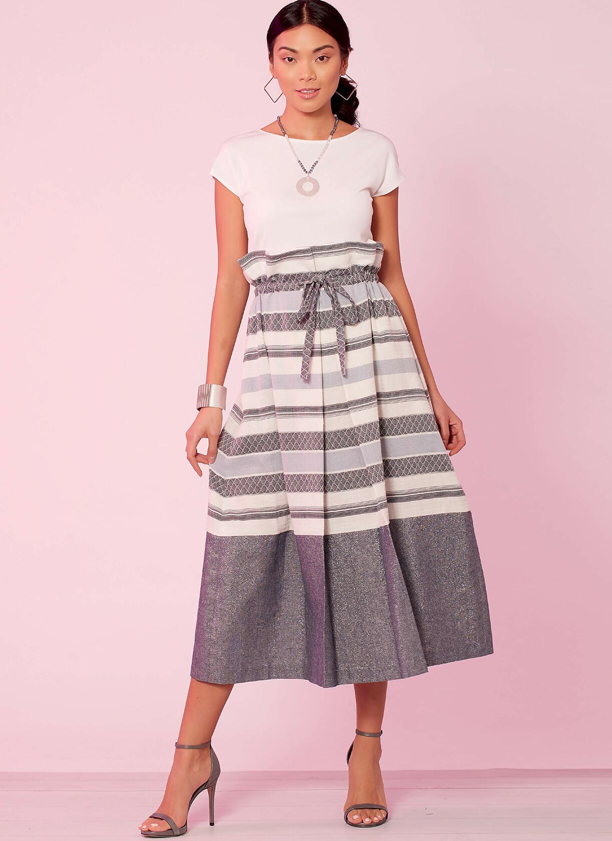 McCall's Patterns McCall's Women's Loose-Fitting Drawstring Skirt, Sizes 4-14