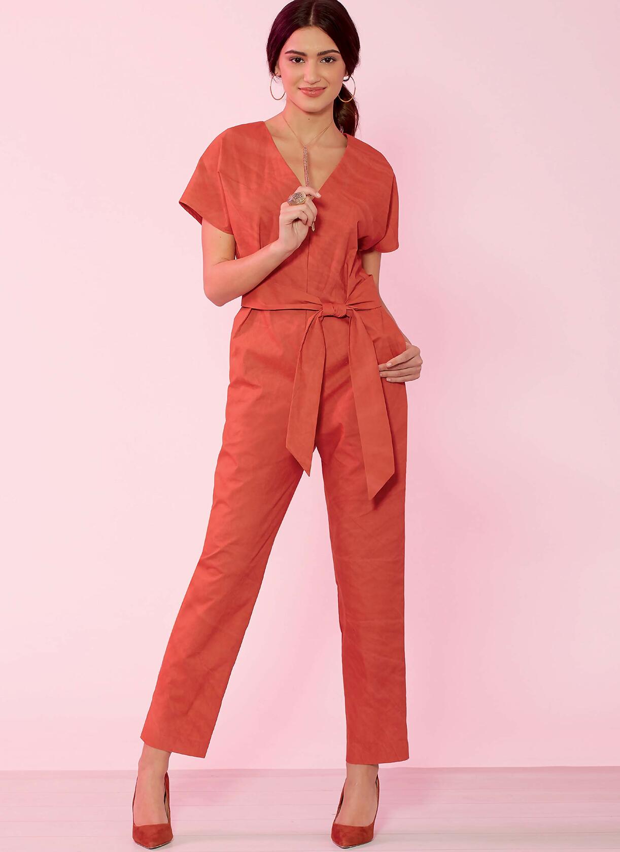 McCall's Patterns McCall's Learn Women's Jumpsuit and Romper, Sizes L-XL Sewing