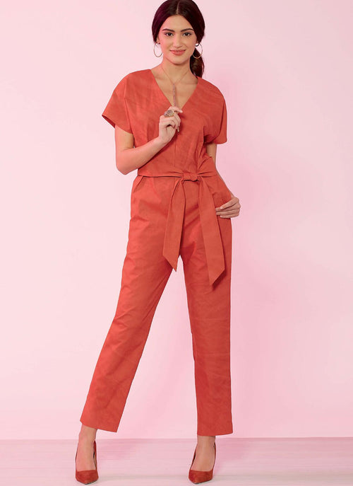 McCall's Patterns McCall's Learn Women's Jumpsuit and Romper, Sizes L-XL Sewing