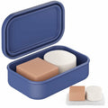 Quatish Solid Shampoo Bar Holder, Large Leakproof Travel Soap Case, Silicone
