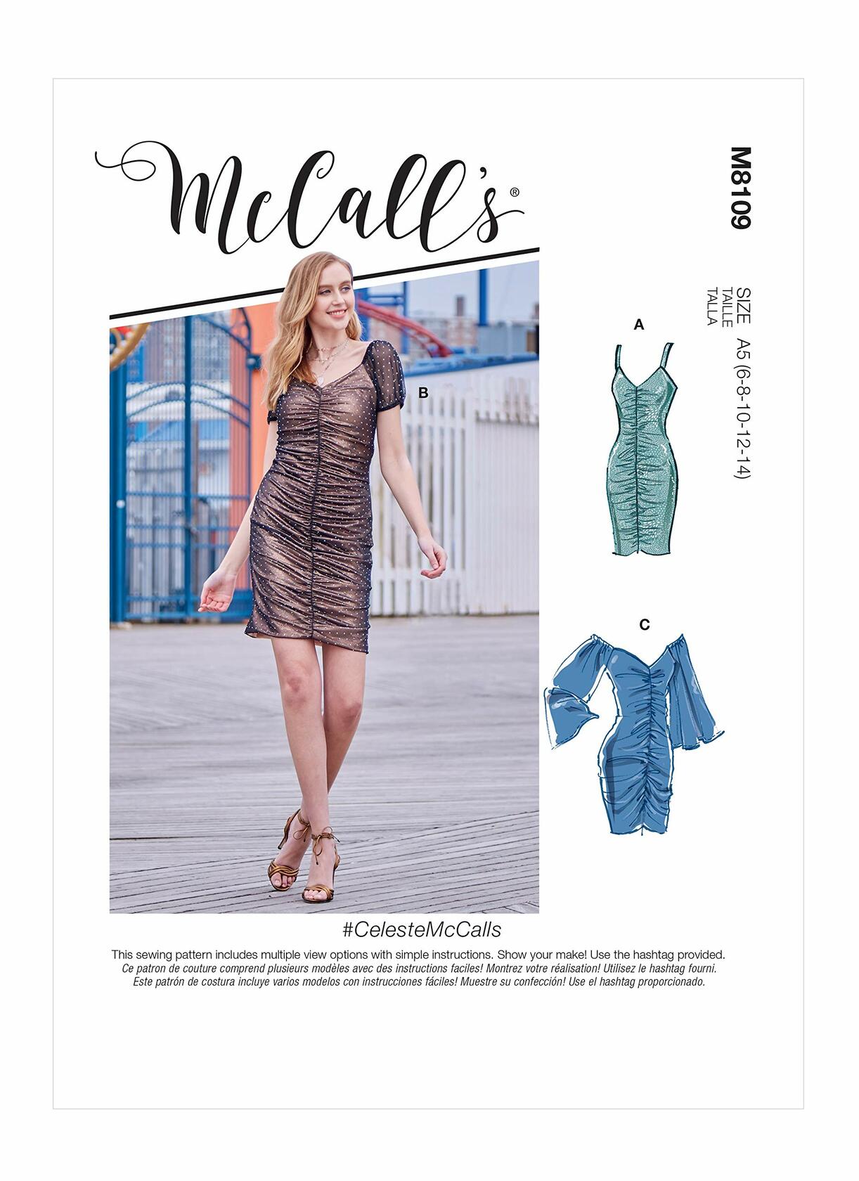 McCall Pattern 6-8-10-12, 6-8-10-12-14