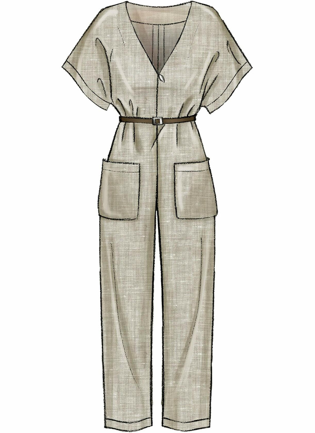 McCall's Patterns McCall's Learn Women's Jumpsuit and Romper, Sizes L-XL Sewing