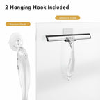 AmazerBath Shower Squeegee for Glass Doors, All-Purpose Squeegee with Suction