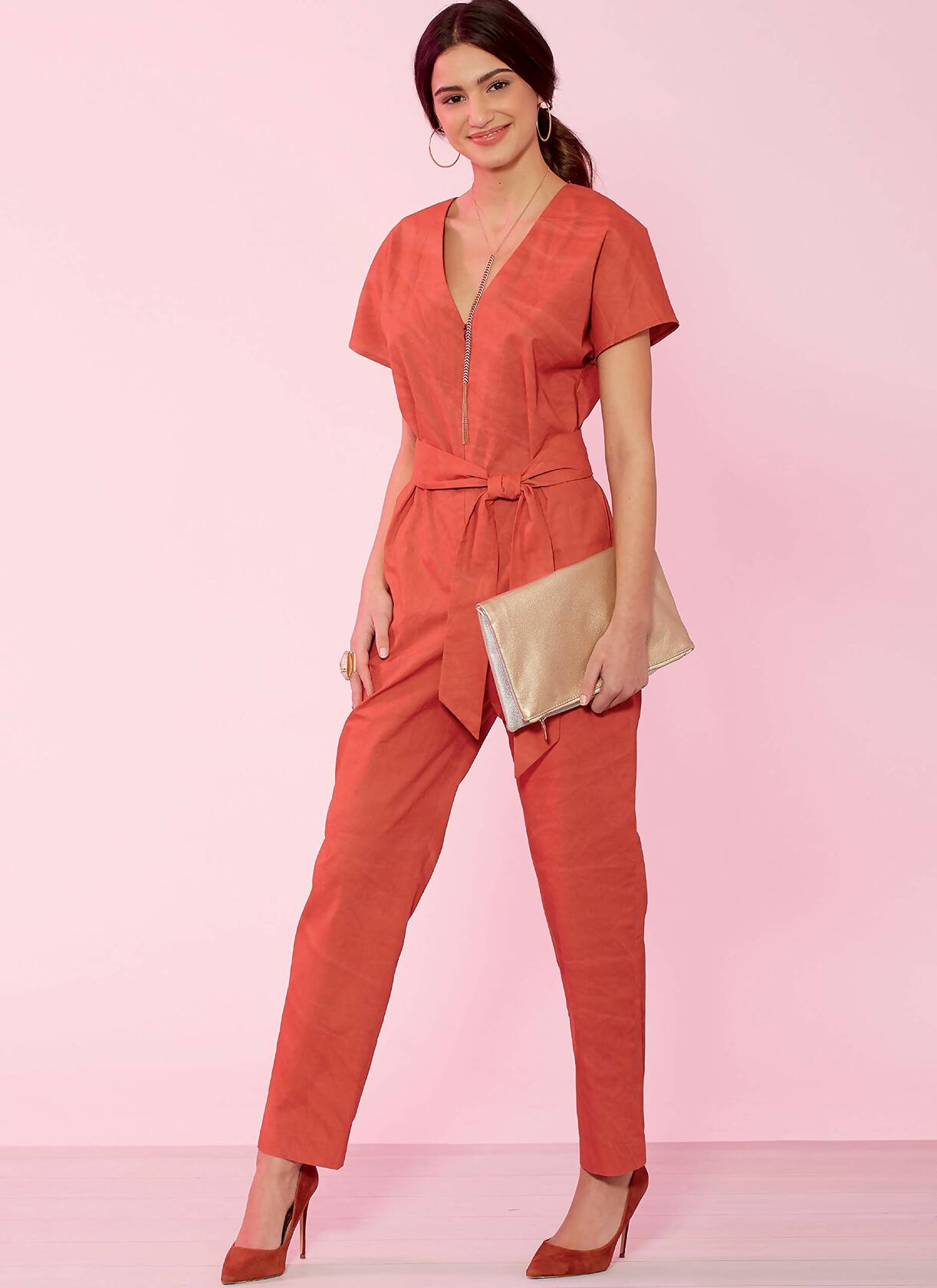 McCall's Patterns McCall's Learn Women's Jumpsuit and Romper, Sizes L-XL Sewing
