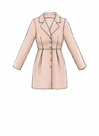 McCall's M7879E5 Women's Collared Fall Format Coat Sewing Patterns, Sizes 14-22