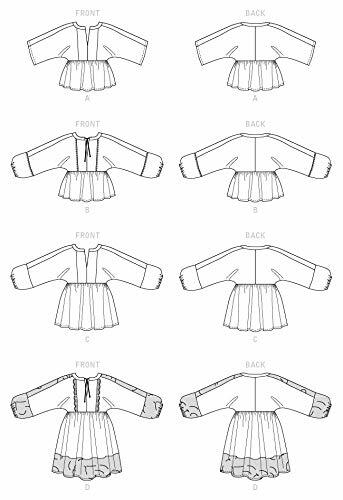 McCall's Patterns McCall's Women's Loose Fitting Long Sleeve Shirt, Sizes L-XL