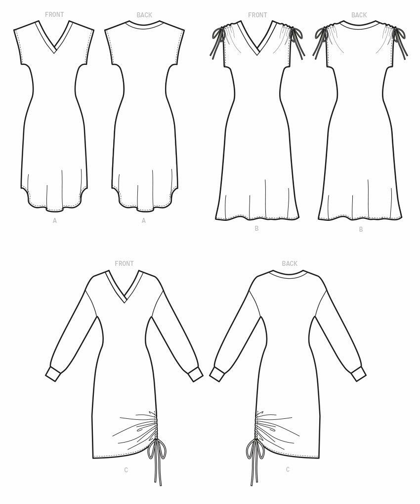 McCall Pattern X, XS-S-M-L-XL