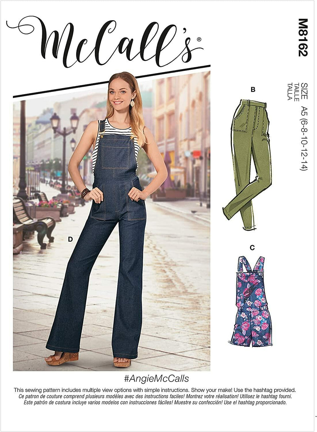 McCall's M8162E5 MISSES SPORTSWEAR, E5 (14-16-18-20-22)
