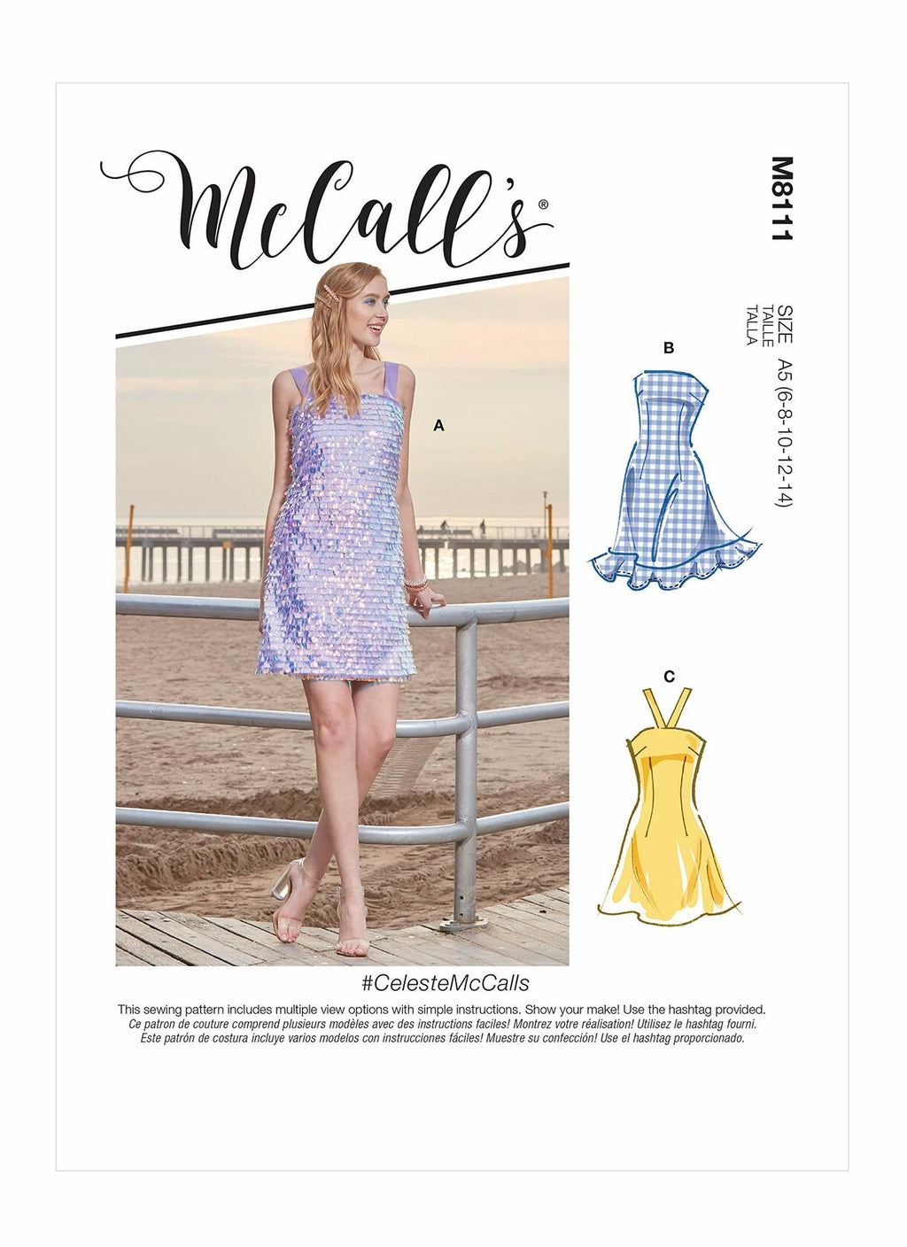 McCall Pattern 16-18-20-2, 16-18-20-22-24...