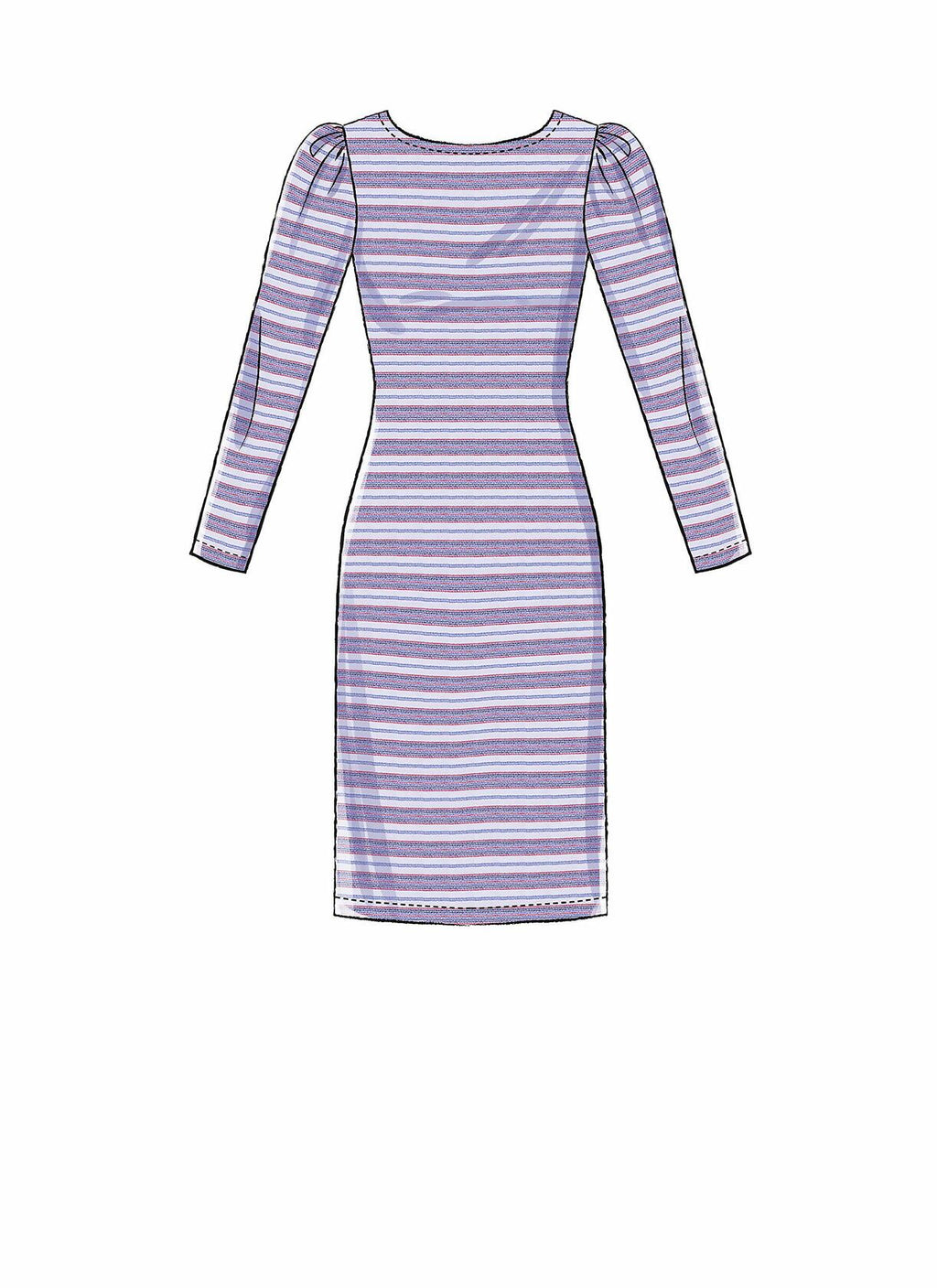 McCall's Women's Pullover Dress Sewing Patterns, Sizes 4-14, various, White