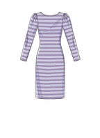 McCall's Women's Pullover Dress Sewing Patterns, Sizes 4-14, various, White