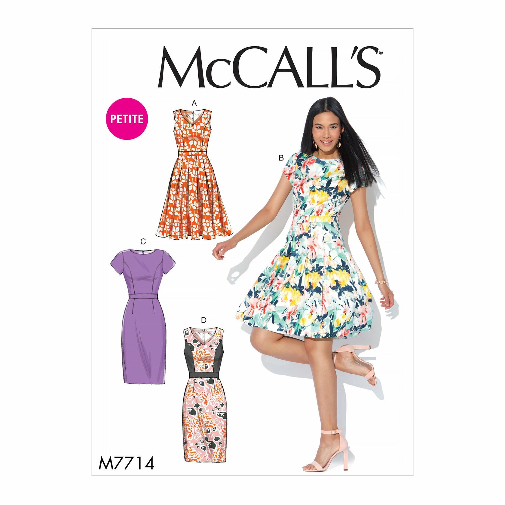 McCall Patterns Miss Petite Dresses