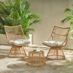 1 Chair Klaczituj Elaine Chair & Side Table
