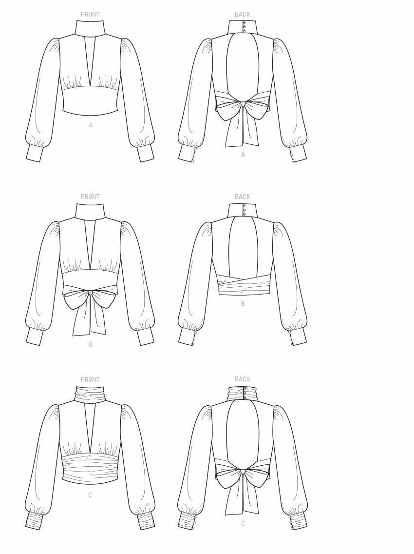 McCall's Pattern Misses' Tops, E5 (14-16-18-20-22), Various