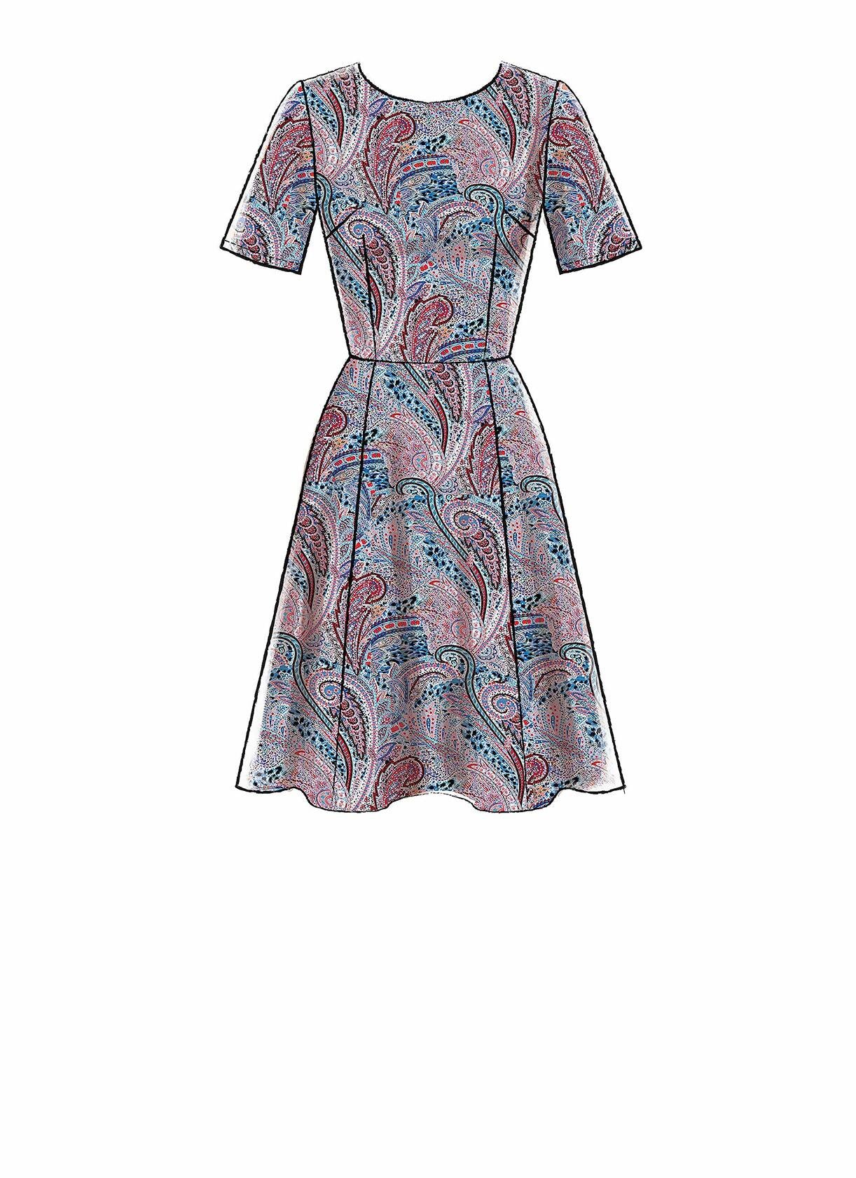 McCall Pattern Company McCall's Women's 3/4 Sleeve, Sleeveless, and Leg Slit