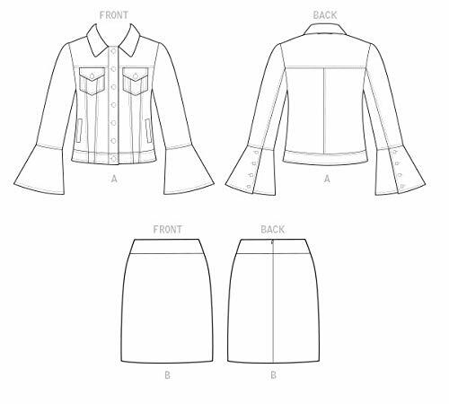 McCall Pattern Company McCall's Women's Loose Jacket and Semi-Fitted Skirt