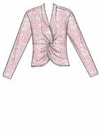 McCall Pattern Company McCall's M7957E6 Women's Twist-Front Shirt Sewing