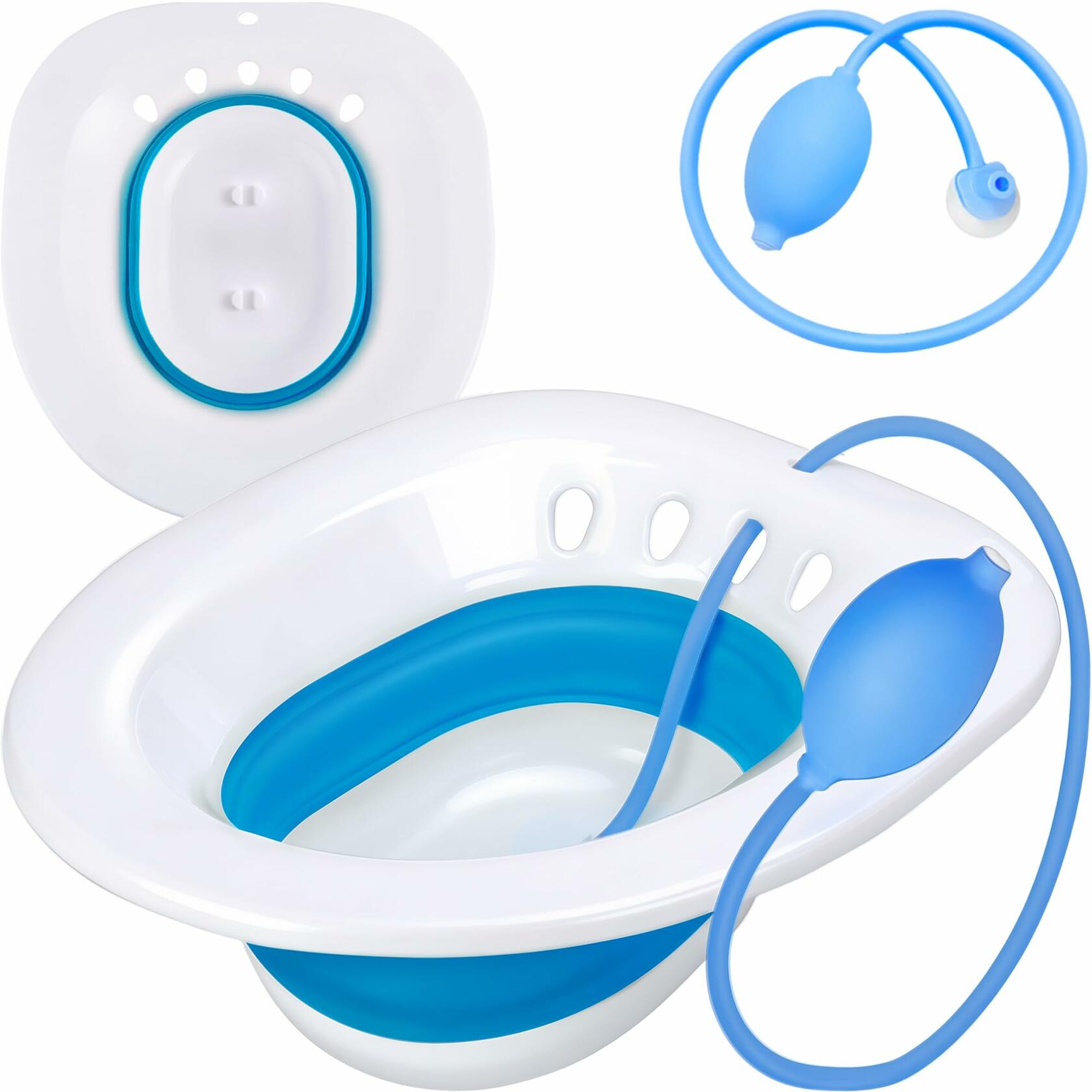 Pochik Sitz Bath for Toilet Seat Hemorrhoids and Postpartum Care, Yoni Steam