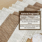 FEXIA Boho Table Runner for Thanksgiving Fall Christmas Home Decor with Tassels