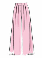 McCall Pattern Women's Loose Fit Capri Pants, Sizes 6-14 Sewing Pattern