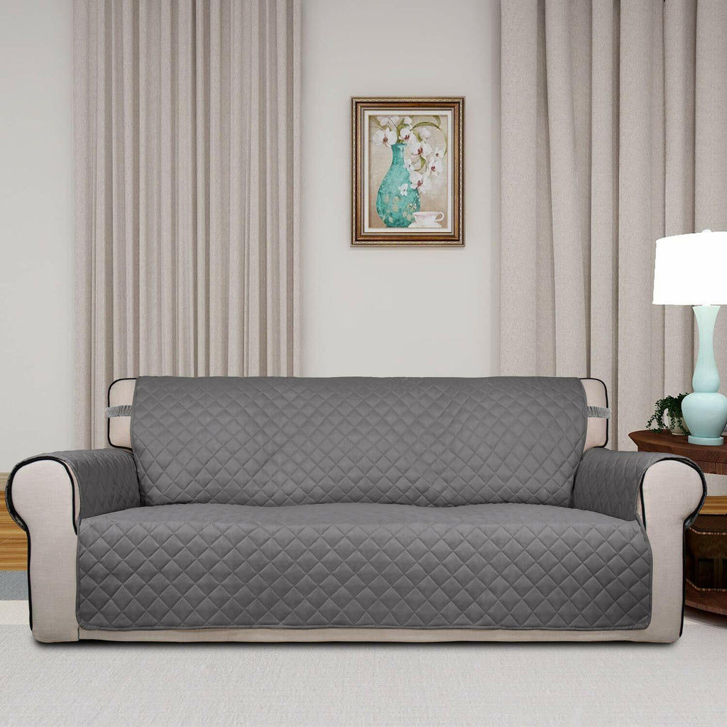 PureFit Reversible Quilted Sofa Cover, Water Resistant Slipcover Furniture