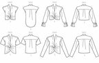 McCall Pattern Company McCall's M7957E6 Women's Twist-Front Shirt Sewing