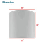 Aspen Creative 31234A Transitional Drum (Cylinder) Shaped Spider Construction