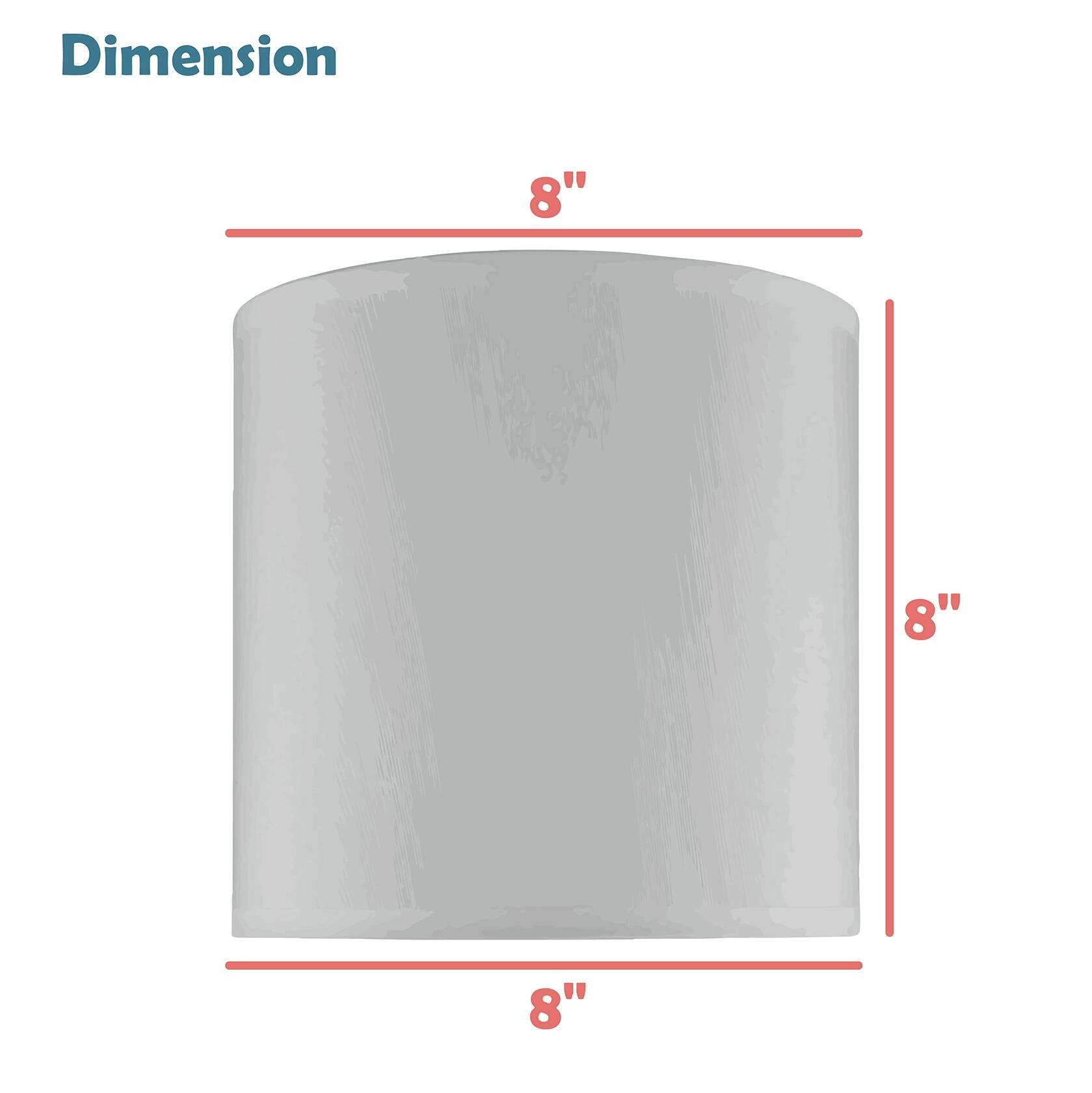 Aspen Creative 31234A Transitional Drum (Cylinder) Shaped Spider Construction
