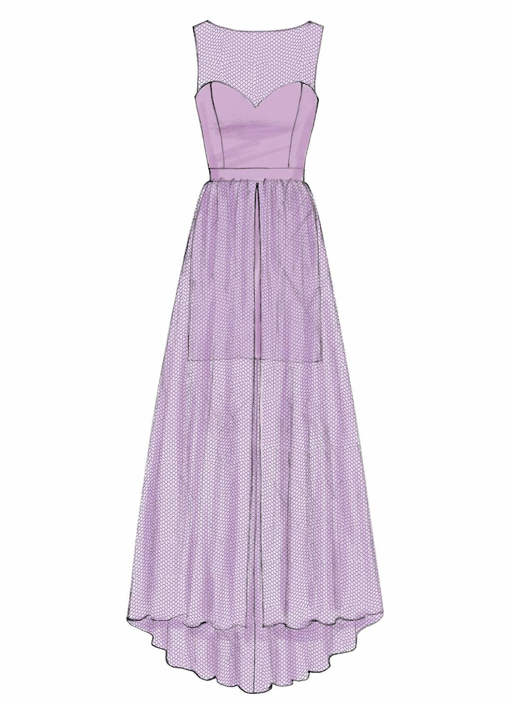 McCall's Misses' Mix-and-Match Sweetheart Dress, 6-8-10-12-14