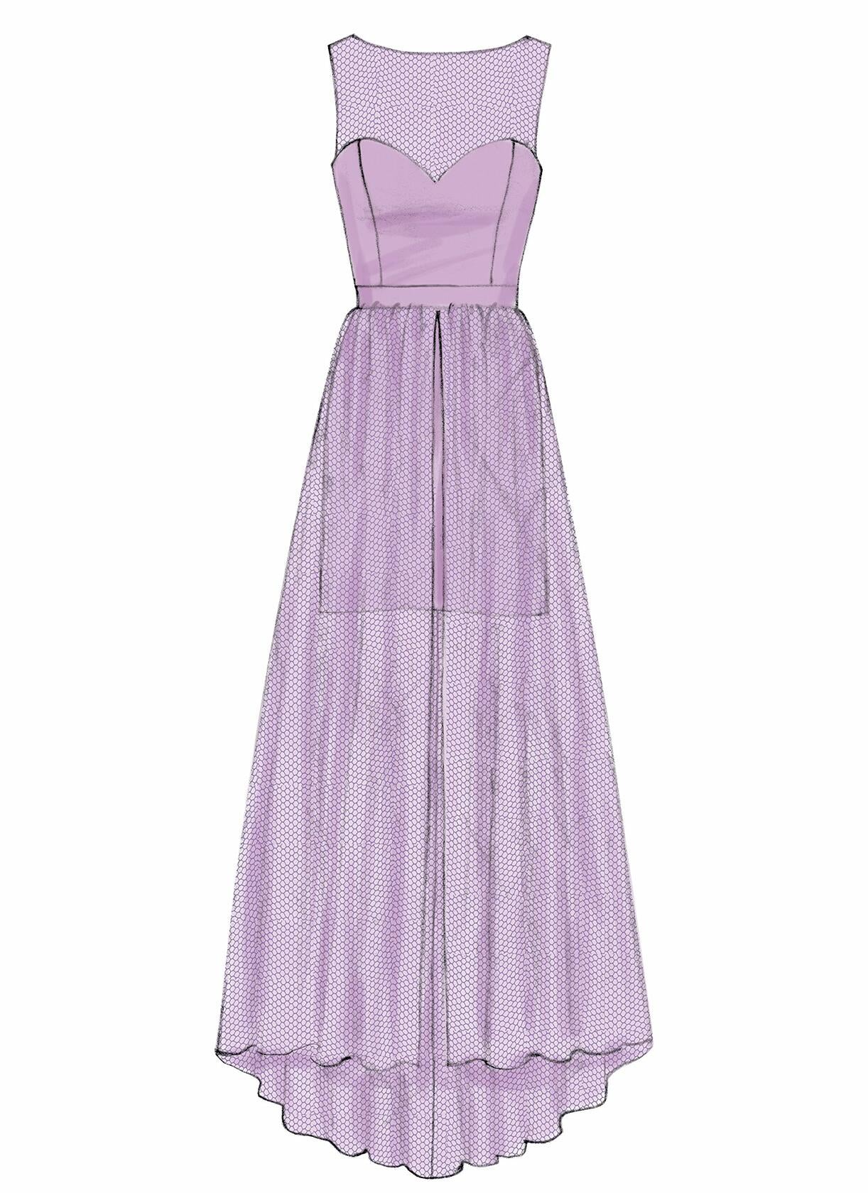 McCall's Misses' Mix-and-Match Sweetheart Dress, 6-8-10-12-14