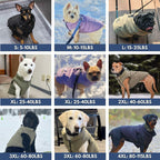 Spark Paws Dog Winter Jacket, Water-Resistant Coat, Warm Reflective Windproof