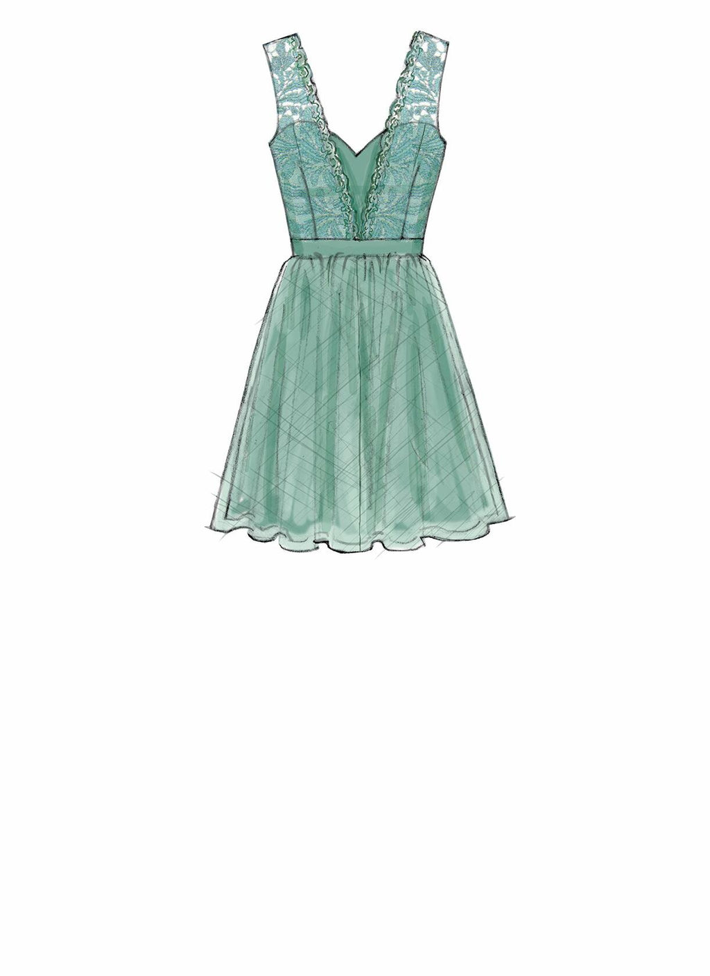 McCall's Misses' Mix-and-Match Sweetheart Dress, 6-8-10-12-14