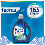 Purex 4-in-1 Laundry Detergent Liquid, Mountain Breeze, 82.5 oz, 165 Loads,