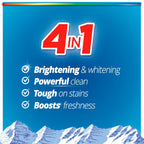 Purex 4-in-1 Laundry Detergent Liquid, Mountain Breeze, 82.5 oz, 165 Loads,