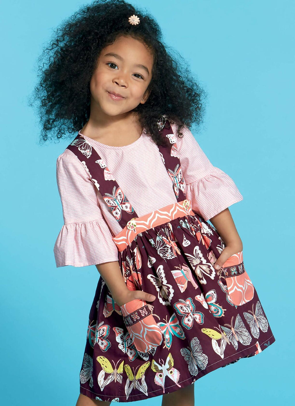 McCall Pattern Company McCall's M7797 Girl's Skirt and Long Sleeve Shirt Sewing