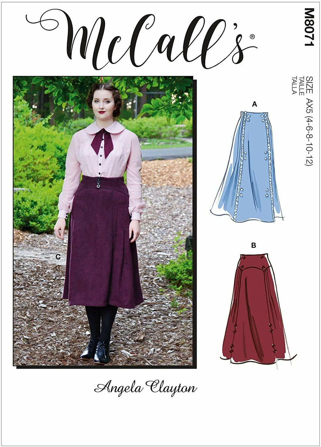 McCall Pattern 4-6-8-10-1, 4-6-8-10-12