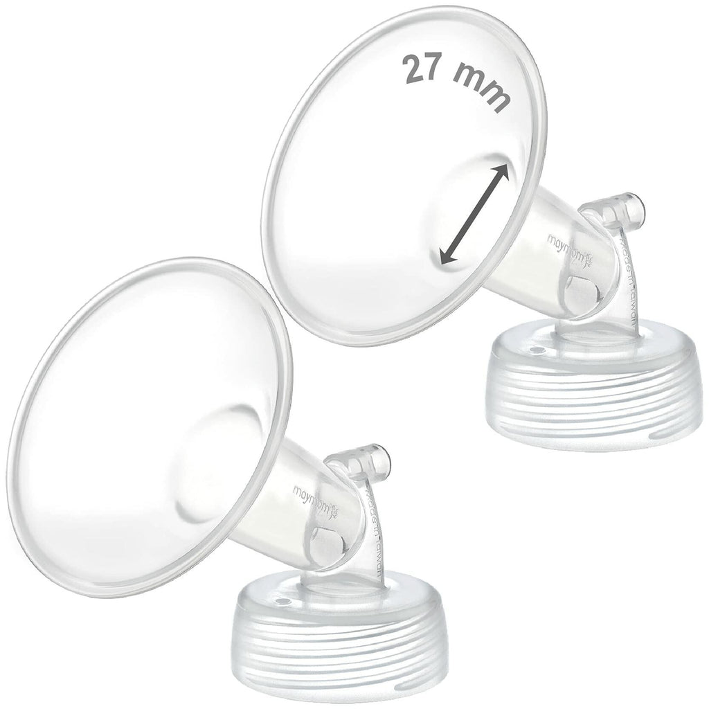 Maymom Pump Part Compatible with Spectra S1/S2 Pumps; Incl 27mm Wide Mouth