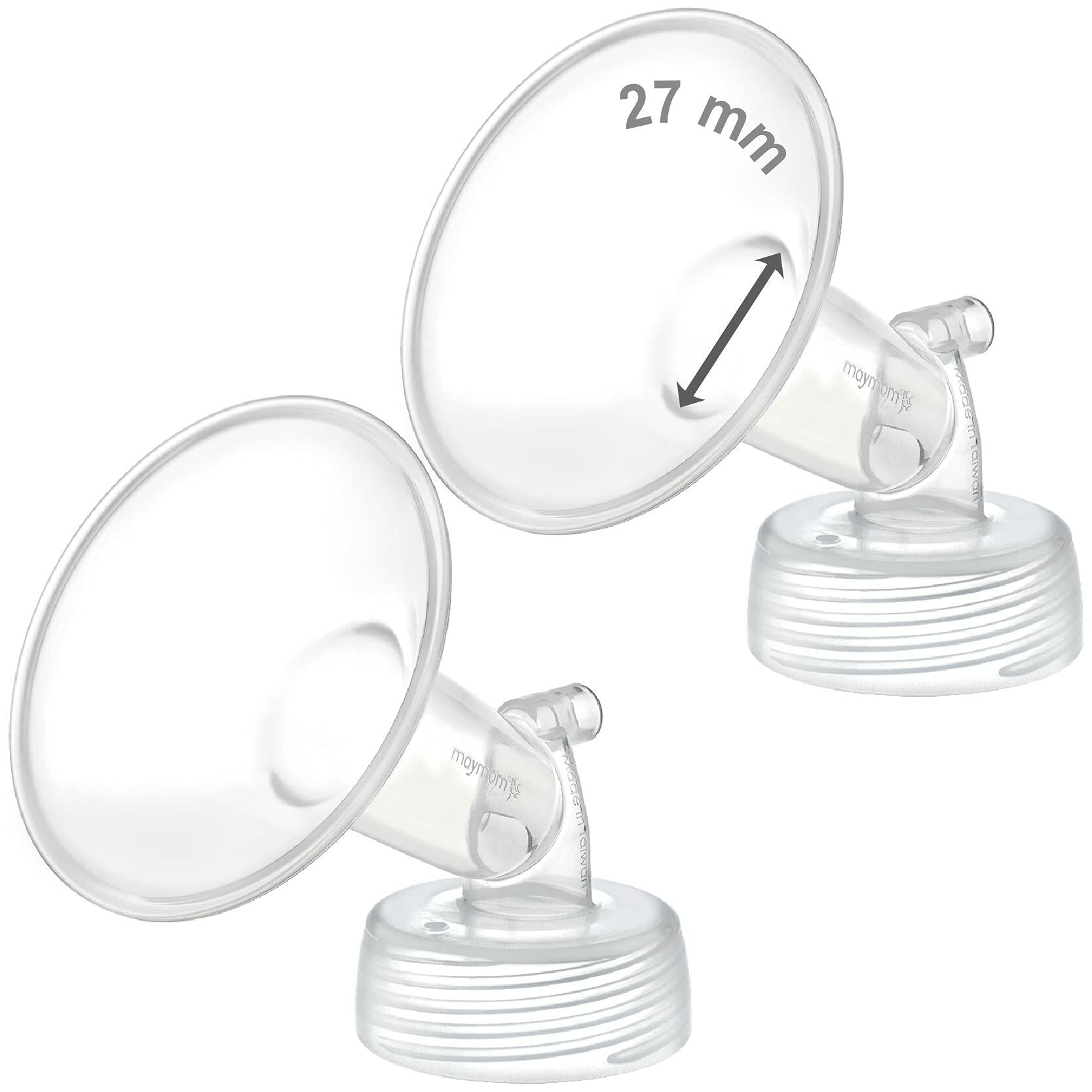 Maymom Pump Part Compatible with Spectra S1/S2 Pumps; Incl 27mm Wide Mouth