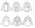 McCall's Patterns M7199 Misses' Jackets Sewing Template, E5 (14-16-18-20-22)
