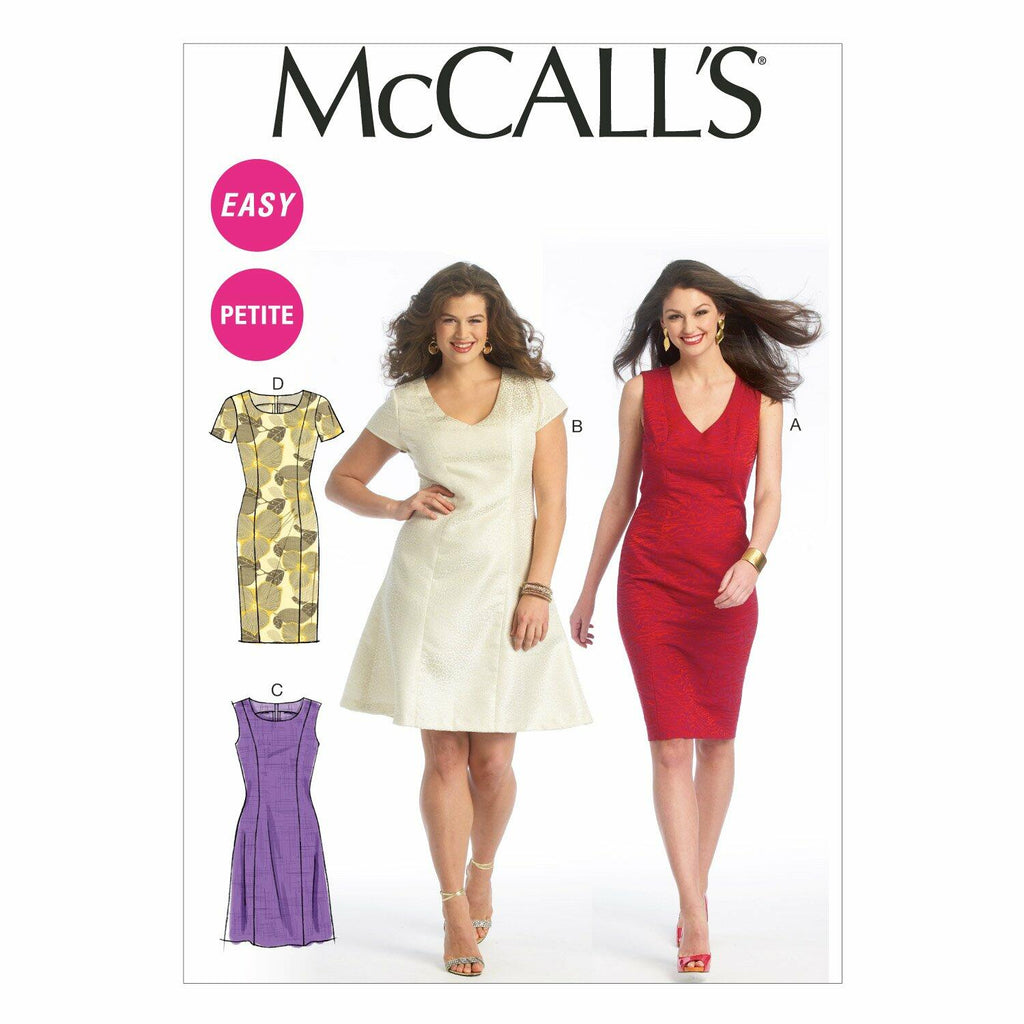McCall Pattern Company M6920 Misses/Miss Petite/Womens/Womens Petite Dresses,