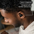 Check description: Sony CRE-E10 Self-Fitting OTC Hearing Aids for Mild to