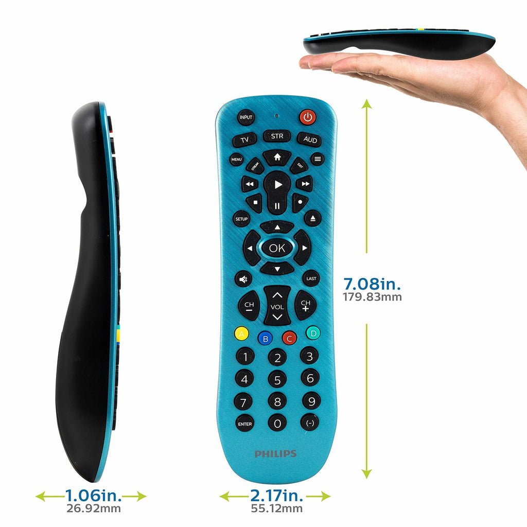 Philips Universal Remote Control Replacement for Samsung, Vizio, LG, Sony,