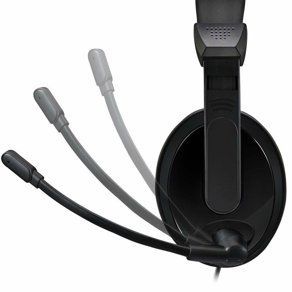 Adesso Xtream H5U Stereo USB Multimedia Headphone/Headset with Microphone