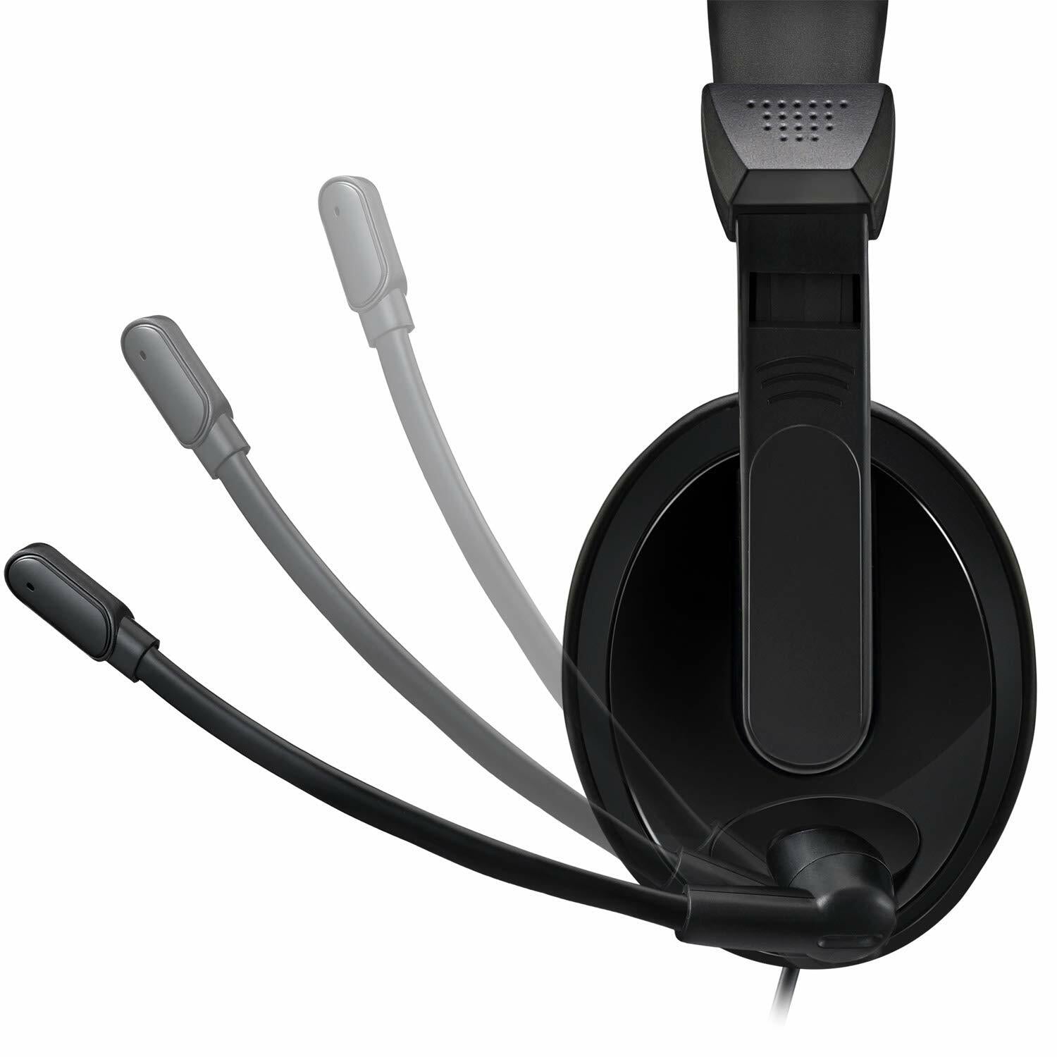Adesso Xtream H5U Stereo USB Multimedia Headphone/Headset with Microphone