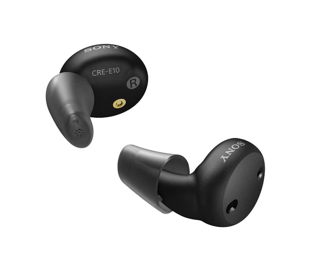 Check description: Sony CRE-E10 Self-Fitting OTC Hearing Aids for Mild to