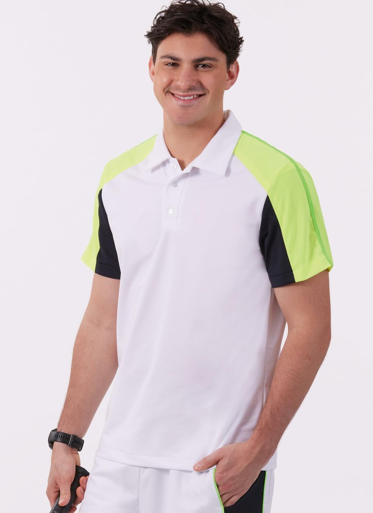 McCall's M8485AA Men's Knit Polo Tops and Shorts Sewing Pattern Packet, Design