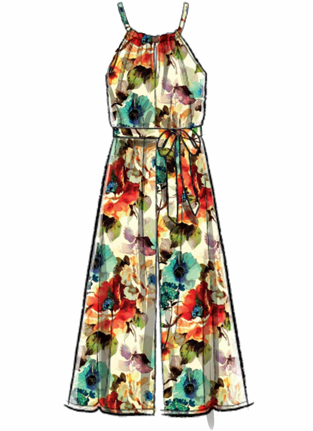 McCall's Patterns McCall's Girl's Baggy Jumpsuit Sewing, Sizes 3-6 Patterns,