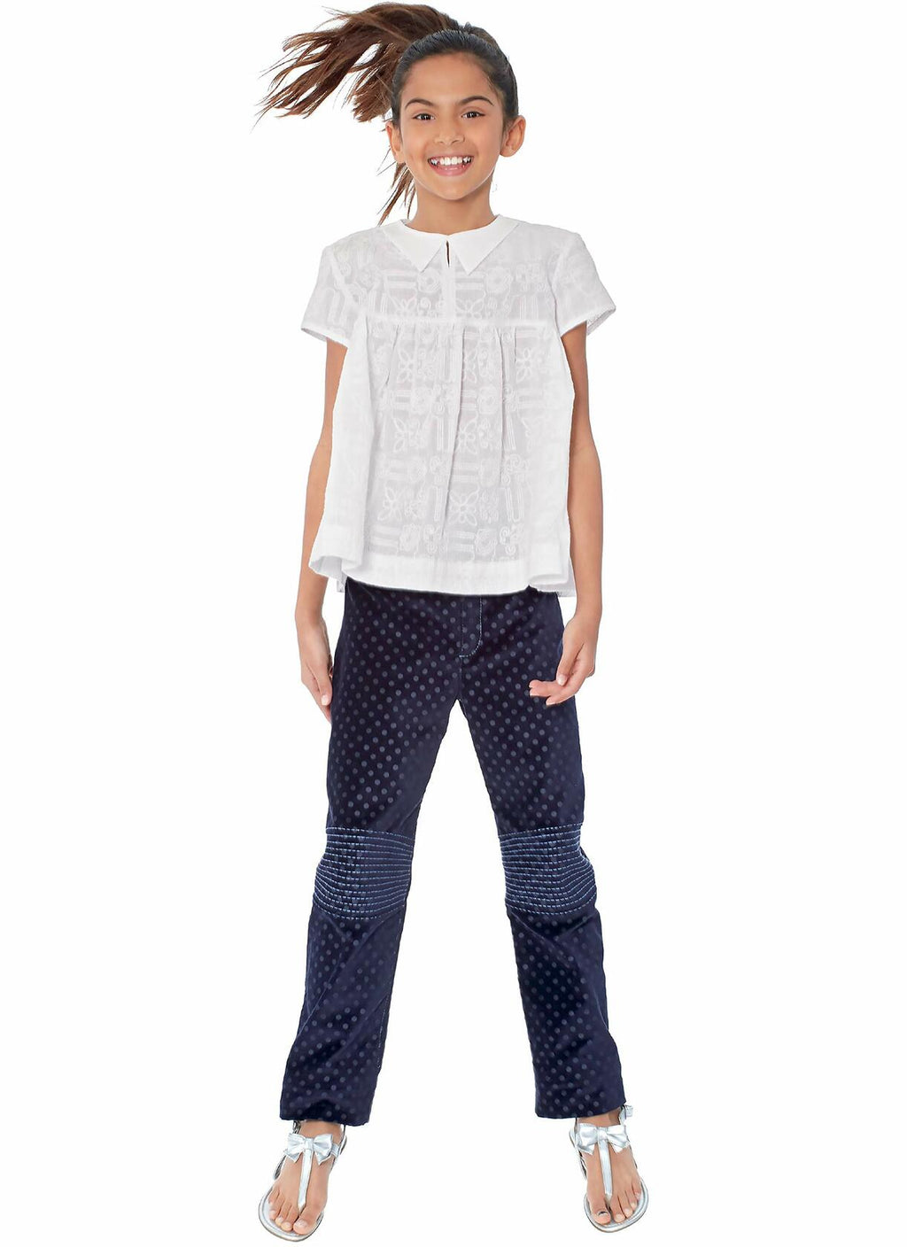 McCall's Patterns McCall's Girl's Pants and Loose Fitting Shirt Malia Janveaux