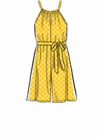 McCall's Patterns McCall's Girl's Baggy Jumpsuit Sewing, Sizes 3-6 Patterns,