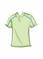 McCall's M8485AA Men's Knit Polo Tops and Shorts Sewing Pattern Packet, Design